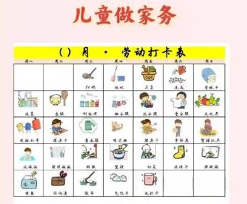 林芝儿童做家务年龄对照表